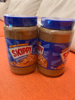 SKIPPY吉比花生醬-香脆顆粒口味花生醬一組1.36kg*2罐   619元--可超商取貨付款(限1組)