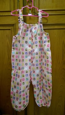 日本阿卡將迪士尼可愛兒童連身雨衣80~95cm