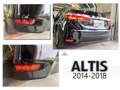 小傑車燈精品--全新 ALTIS 11代 11.5代 三功能 小燈 煞方向燈 車燈 跑馬 LED 後保燈 保桿燈 反光片