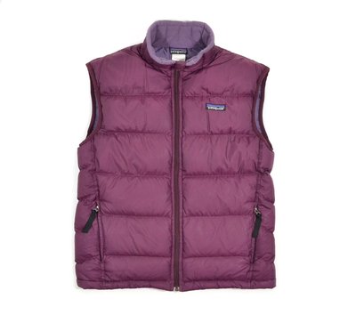 Patagonia Purple Down Vest 紫 羽絨 尼龍 背心 成人 S M 童 XL 保暖 寒流 輕量