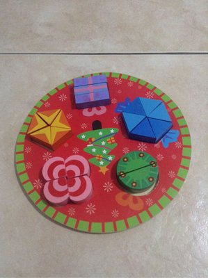 聖誕禮物盤拼圖 Hape Goula Djeco