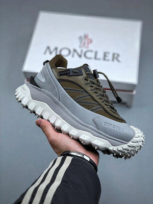 （零點）Moncler 盟可睞/蒙口 Trailgrip GTX 抗撕裂材質山地戶外鞋