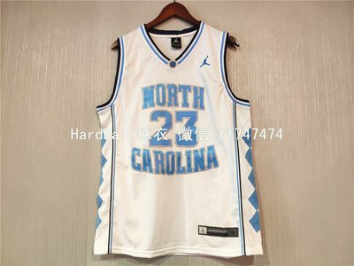 麥可·喬丹(Michael Jordan)NCAA北卡大學球衣 23號