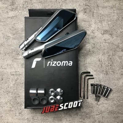 Rizoma 電路鍍鉻後視鏡通用 Vespa Sprint Primavera S LX GTS~鴻藝車品