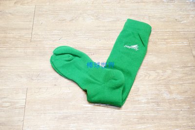棒球世界 全新Dragonfly藍蜻蜓少年用球襪 特價 綠色