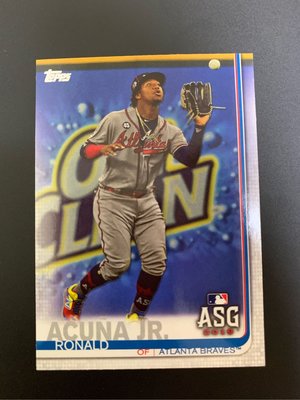 Topps 勇士隊 Ronald Acuna Jr.普卡（如圖）