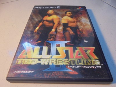 PS2 全明星職業摔角2/全日本明星摔角2 All Star Pro Wrestling 2 日文版 桃園《蝦米小鋪》
