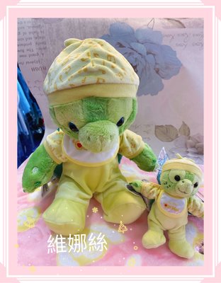 上海迪士尼達菲好朋友睡衣造型小海龜Olu 娃娃 維娜絲日本連線代購