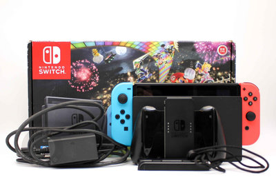 【高雄青蘋果3C】Nintendo Switch 紅藍版 電力加強版 二手電玩主機#87819