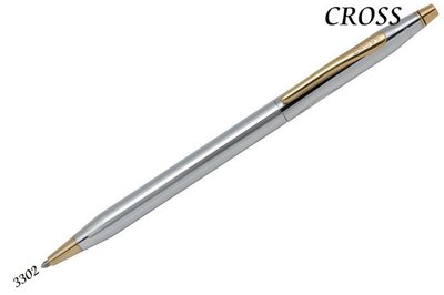 【Pen筆】CROSS高仕 Century世紀 3302金鉻原子筆