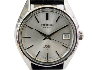 [專業模型] 機械錶 [SEIKO KS-182127] 精工KS經典醫師錶[36000轉][銀白面+日期]中性/時尚錶