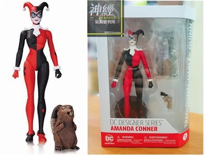 【神經玩具】現貨 DC Collectibles 設計師 經典小丑女 6.8吋可動人偶 Amanda Conner