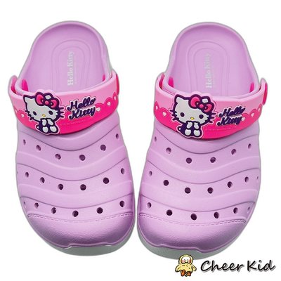 【菲斯質感生活購物】現貨 限時特賣!! 台灣製Hello Kitty涼鞋-紫色兒童涼鞋 涼鞋 女童鞋 室內鞋 沙灘鞋