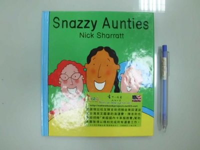 6980銤：A8-3☆1993年『Snazzy Aunties』原文 英文童書繪本