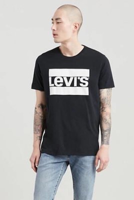 【BJ.GO】 Levi's® Classic Graphic Tee Shirt  Logo設計 百搭短袖T