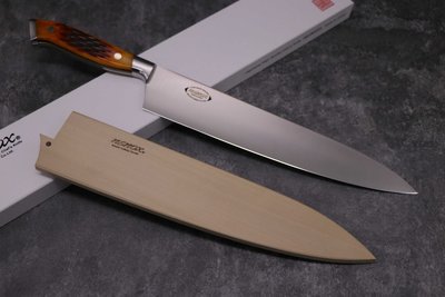 💖子之日💖【NEOX系列 洋柄牛刀 27CM 附鞘】 日本刃物 廚房刀具 八煌刃物