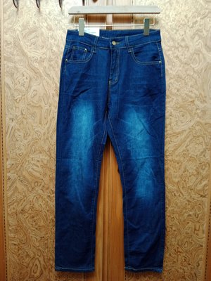 全新【唯美良品】JIEZHONG MEI 藍色彈力牛仔長褲~ W204-926.