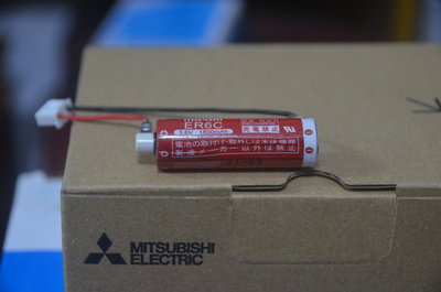三菱 A1-BAT PLC 原廠電池ER6C，FX2N使用(F2-40BL舊型號)