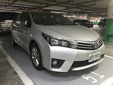 2015年 Toyota/豐田 Altis(銀) 1.8L 僅跑4萬多 一手車