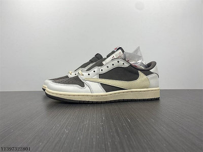 Jordan 1 Low OG Reverse Mocha AJ1灰奶白 時尚 籃球鞋 DM7866-【ADIDAS x NIKE】