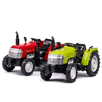 阿米格Amigo│農夫車 農用 拖拉機 曳引機 牽引機 1:32 合金車模 聲光 迴力 合金車 模型車 禮物 玩具