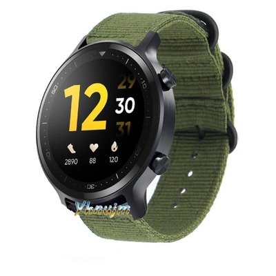 Realme WatchS pro錶帶 尼龍錶帶 替換手腕帶 手錶帶 realme Watch S錶帶 智慧手錶手錶配件