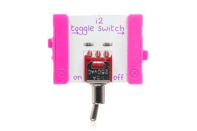 美國 littleBits 零件 (input): TOGGLE SWITCH (8折出清)