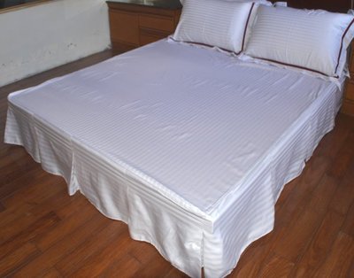 床裙五星級大飯店民宿汽車旅館專用包袱床架下面的那塊布叫下床裙臺灣製造