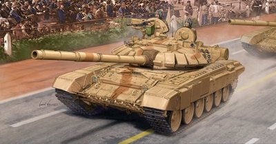【TRUMPETER 05561】1/35 印度 T-90S 主戰坦克