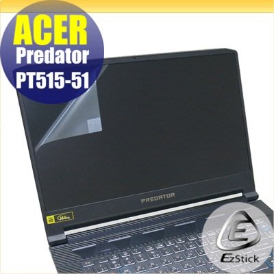 【Ezstick】ACER PT515-51 靜電式筆電LCD液晶螢幕貼 (可選鏡面或霧面)