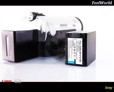 【特價促銷】全新 Sony NP-FV100 高容量鋰電池- FV100 / TG5 / UX7 / XR550