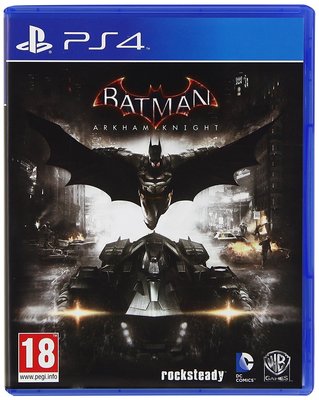 全新未拆 PS4 蝙蝠俠 阿卡漢騎士 (含初回下載特典) -英文版- Batman Arkham Knight