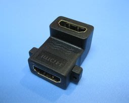 HDMI 直角 90度 轉接頭 HDMI 母 轉 HDMI 母(35274)
