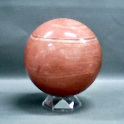 大顆 木紋石 球 擺飾（R14cm ）