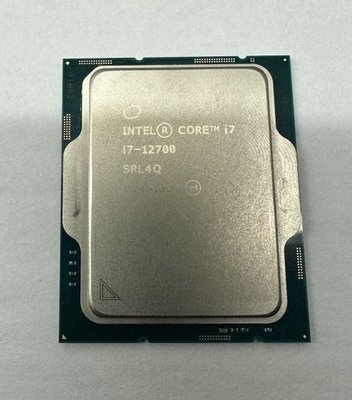 ☆【 Intel i7-12700KF 正式版】☆SRL4P CPU 散裝