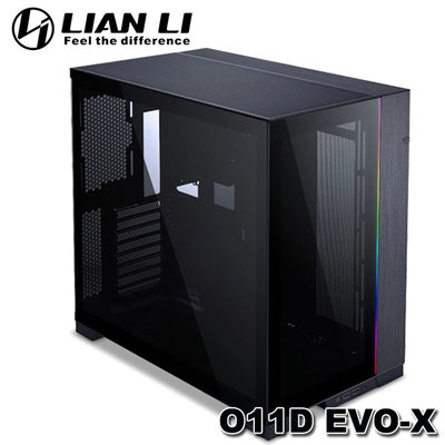 【MR3C】含稅 送$200禮券 Lian-Li O11 Dynamic EVO 玻璃側透機殼 黑 O11D EVO-X