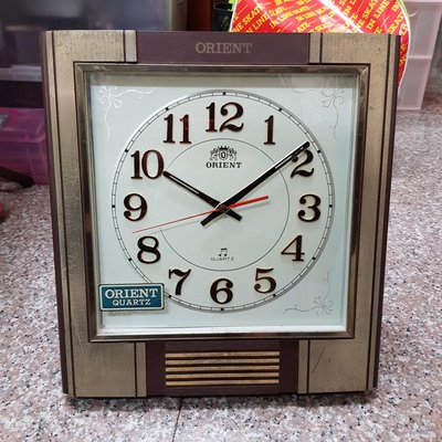 ☆早期 音樂鐘 ORIENT ☆絕版 漂亮 時鐘 壁鐘 需整理 值得整理或收藏 另有 石英錶 機械錶 老錶 男錶 女錶 中性錶
