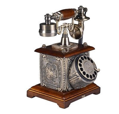 INPHIC-仿舊歐式電話機旋轉撥號轉盤復古時尚創意電話機家用座機