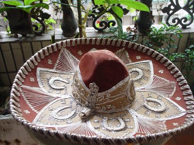 MEXICO Pigalle XXXXX SALAZAR BROWN COLOR二手藏品 帽圍 56CM(7)