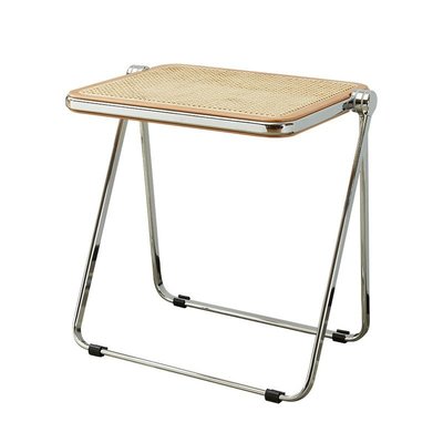 【台大復古家居_義式經典】 Plia Desk 摺疊藤桌【Cane Folding Table】Castelli 折疊桌