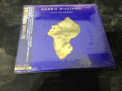 天空艾克斯 羅比威廉斯 Robbie Williams-就是王道 Take The Crown+DVD 全新