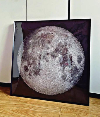 全館免運 月球月亮NASA圓形進口拼圖1000片美國航天局 可開發票