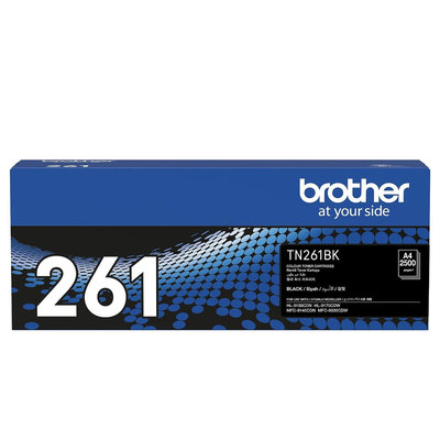 Brother TN-261BK 原廠黑色碳粉匣 適用HL-3150CDN/HL-3170CDW/MFC-9140CDN