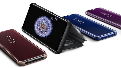 【全新三星原廠】SAMSUNG Galaxy S9原廠全透視感應立式皮套EF-ZG960(立架式)SM-G960F