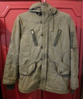 TAKEO KIKUCHI 鋪棉軍裝外套 2號   很厚  為日本冬天設計
