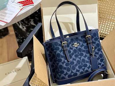 高奢女包 Coach mollie25 香布蕾 托特包 COACH最新購物袋 出貨頂級品質亮澤LOGO 炒 N.O40394