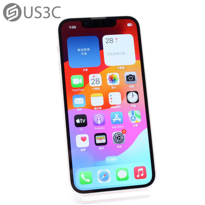 【US3C-台南店】台灣公司貨 Apple iPhone 13 mini 128G 5.4吋 星光色 觸覺回饋觸控 超Retina XDR Ucare保固6個月