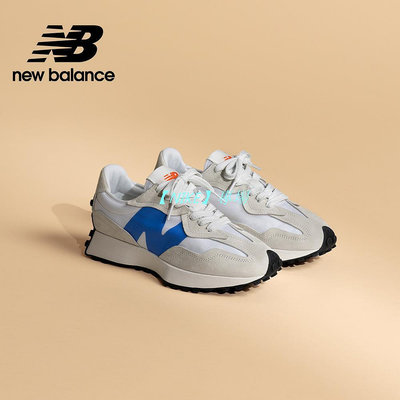【NIKE 專場】【New Balance】 NB 復古運動鞋_中性_藍白色_U327WEB-D楦 327
