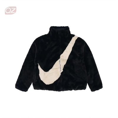 KK精選 Nike耐克2022女子大勾子運動服舒適毛絨厚保暖夾克外套DO3792-025