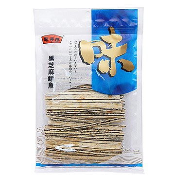 [鶴壽庭] 鱈魚黑芝麻夾心條(100g)